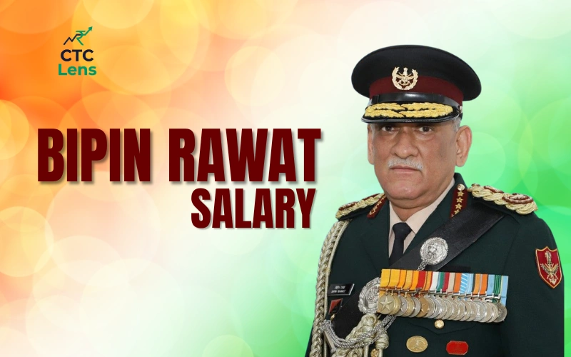 Bipin Rawat Salary