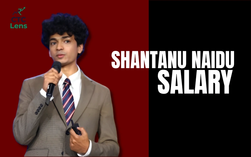 Shantanu Naidu Salary