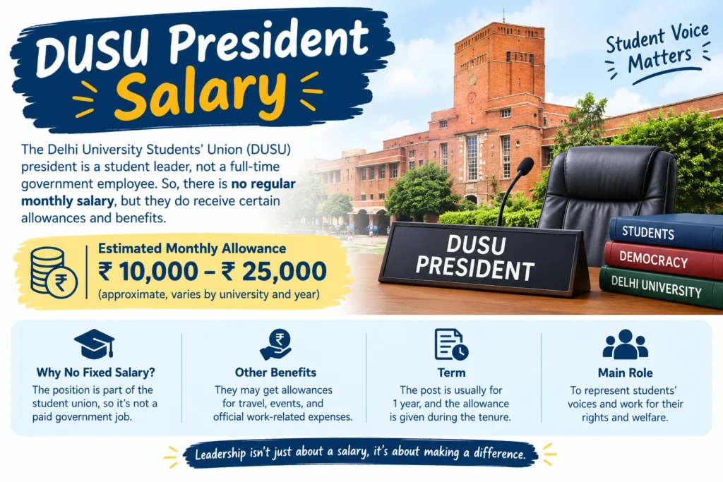 DUSU President Salary