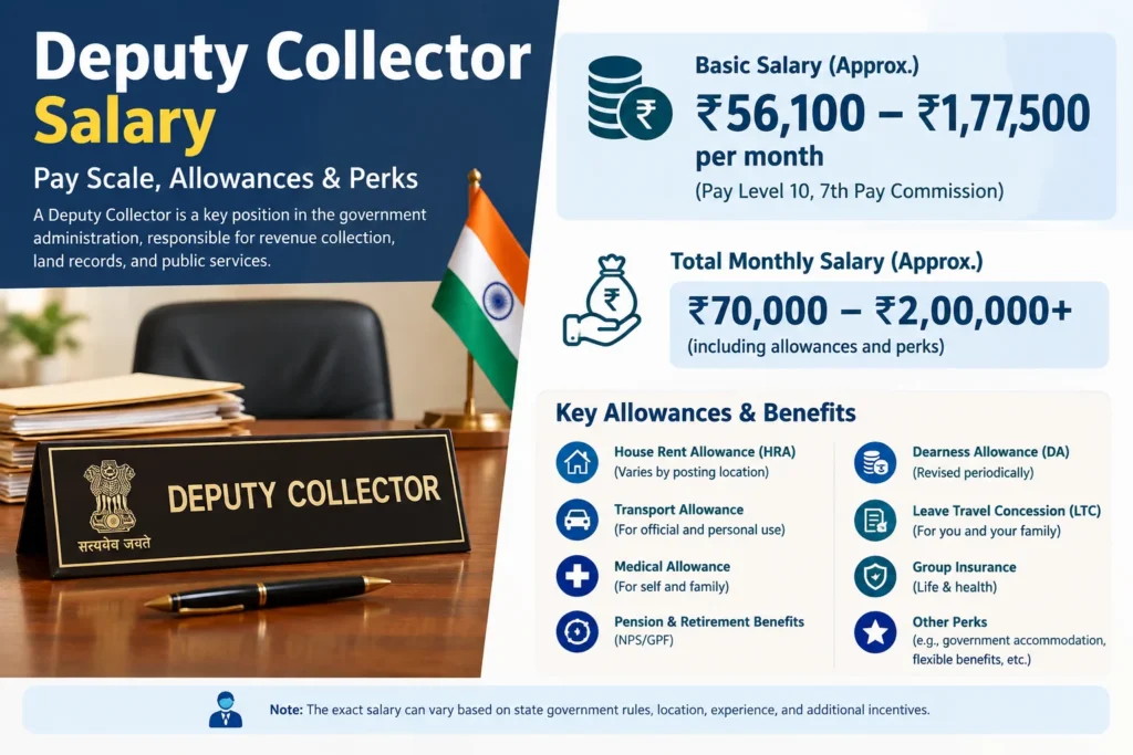Deputy Collector Salary
