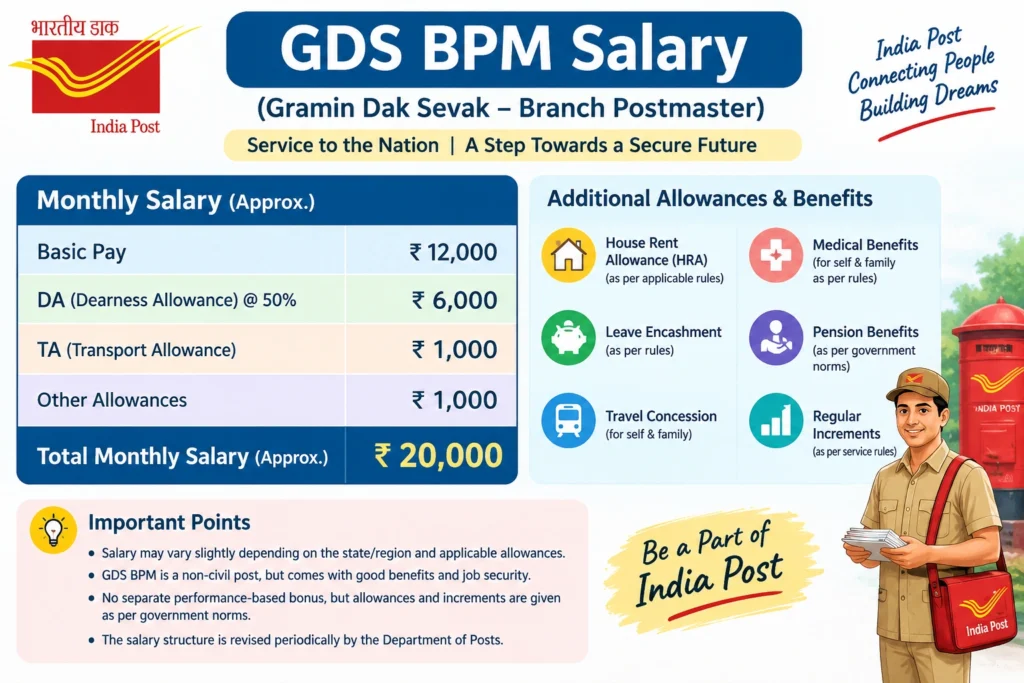 GDS BPM Salary: TRCA, DA, Perks & Growth Explained