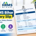 HRMS Bihar Salary Slip