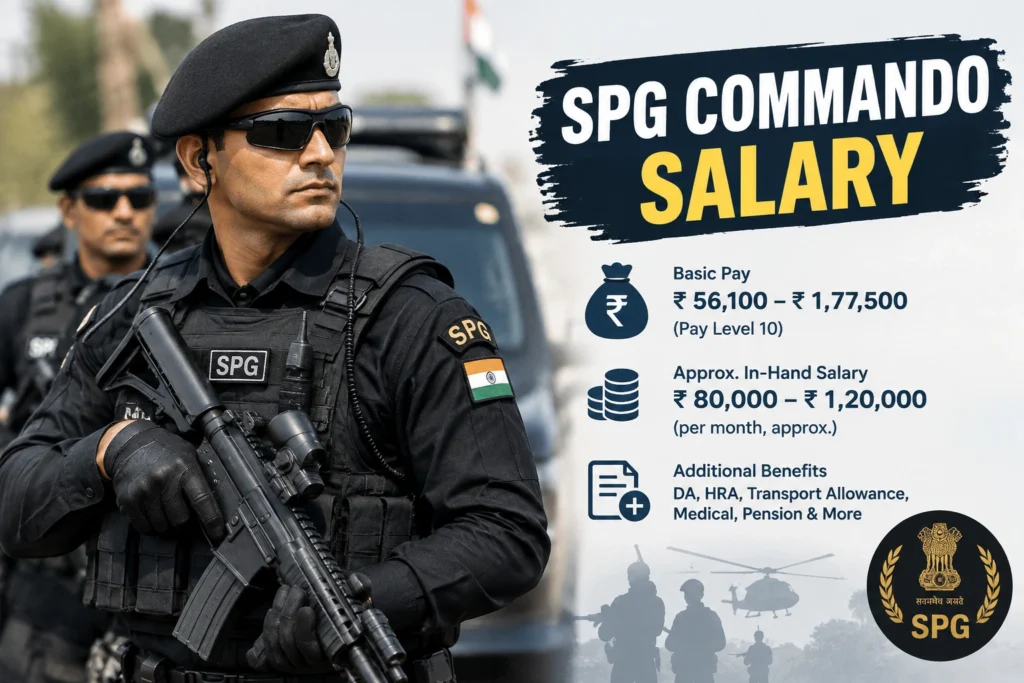 SPG Commando Salary