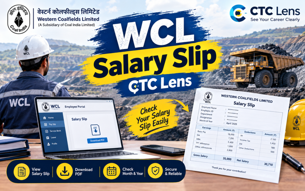 WCL Salary Slip